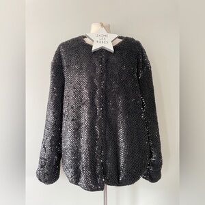 VERO MODA Black Sequin Starlight Short Jacket - RARE!!